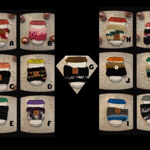 Cuppa Cozy: Copritazza all&#39;uncinetto fatto a mano, perfetto per mantenere le tue bevande calde ed eleganti