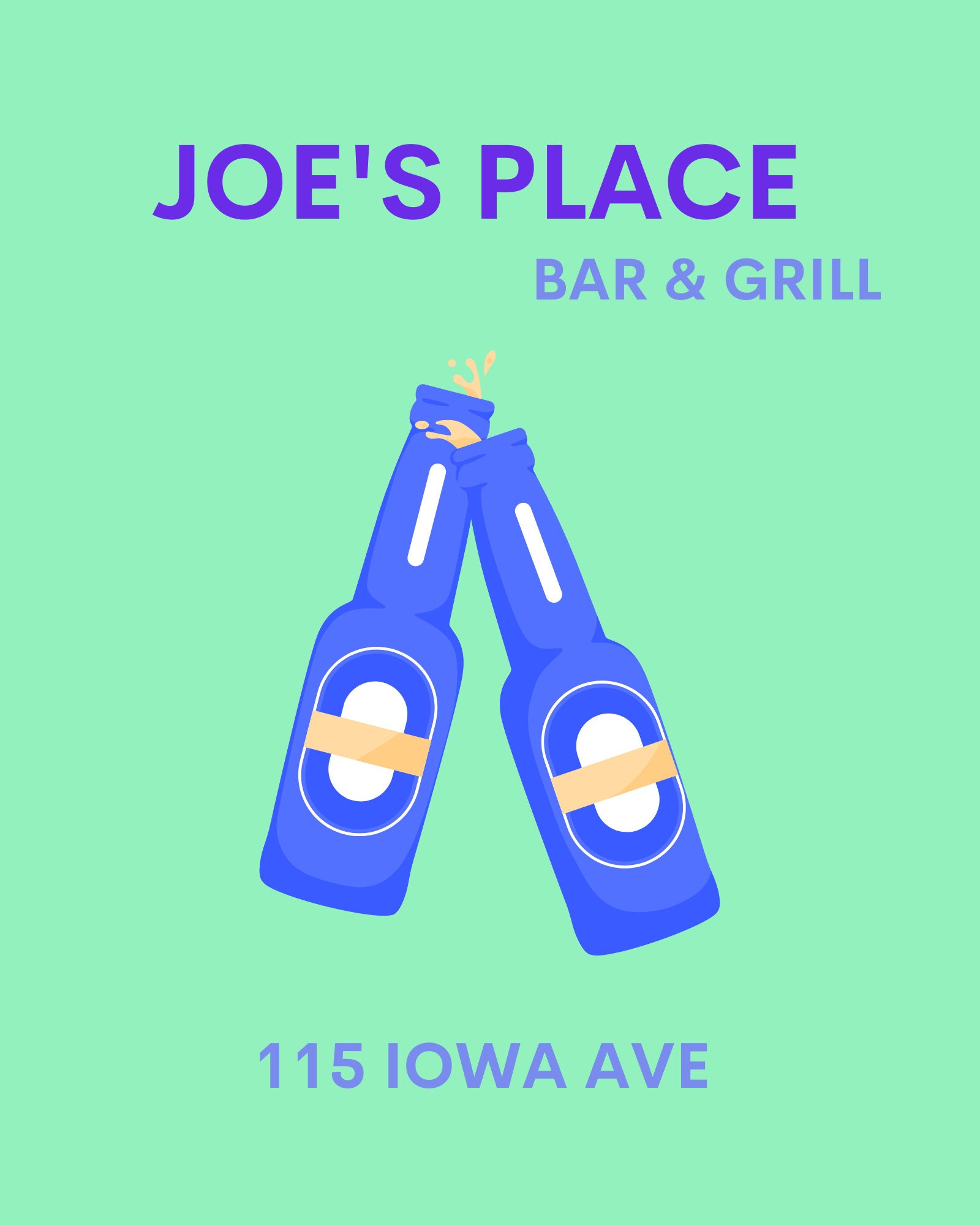 University of Iowa Wall Art College Wall Prints Trendy Wall Decor Etsy