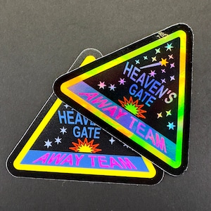 Heaven&#39;s Gate Stickers | Away Team, Cult Curiosity, UFO Religion, Cult Fascination, Cult Sticker, Away Team Sticker, Cult Replica, Ascension