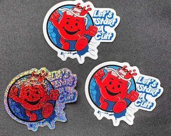 Naklejka Kool-Aid Man: Załóżmy sektę, winyl z czarnym humorem