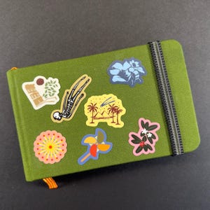 Bright Eyes Album Art Stickers: 1in Mini Vinyl Stickers - Pack of 9