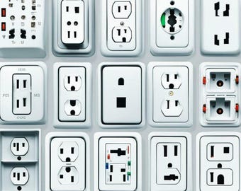 Adapter voor stopcontact - alleen verkrijgbaar in combinatie met een bijpassend artikel uit de winkel.