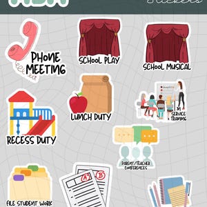 Digital Stickers - Goodnotes File - Teacher Bundle