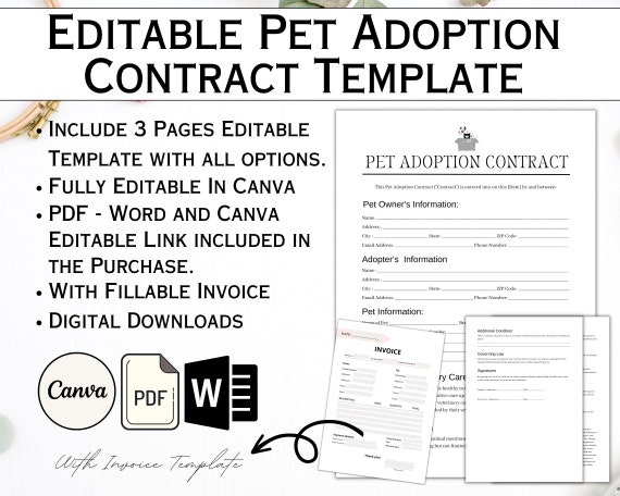 Modelo De Contrato De Venta De Cachorros Para Imprimir Clínica