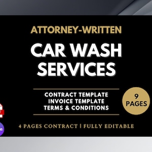 Editable Construction Contract Template, Contractor Contract Agreement Template, Agreement Template, Contractor Template Canva