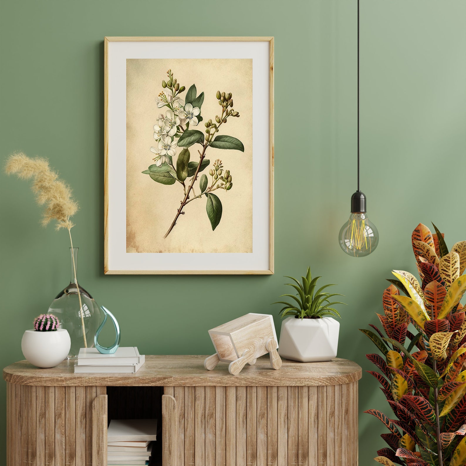 Jasmine Flower Print Jasmine Flower Wall Art Jasmine Flower Etsy