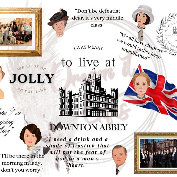 Downton Abbey Tumbler Wrap