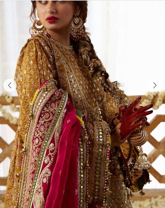 Pakistani Wedding Dress Indian Bridal Pakistani Designer MNR
