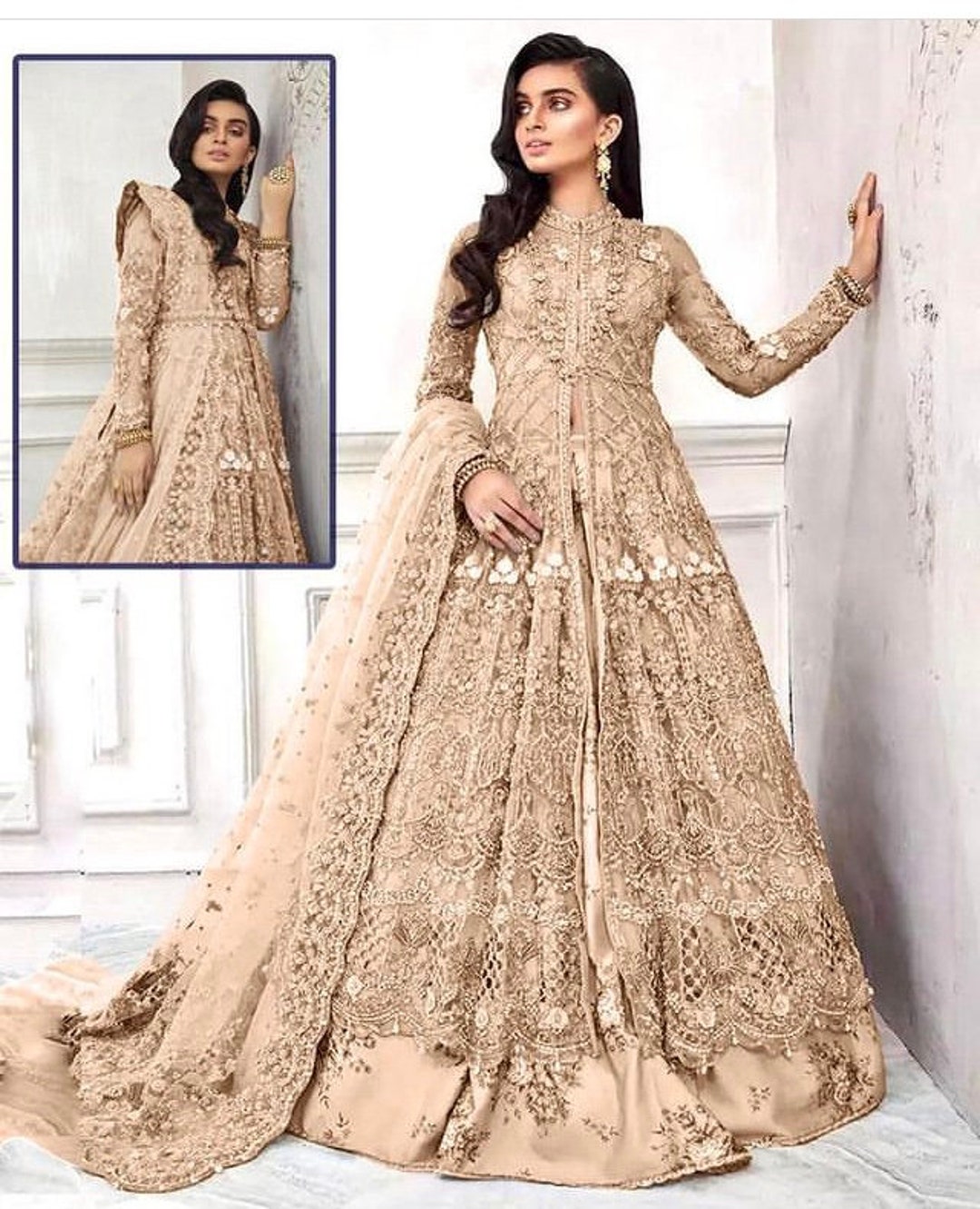 Made to Order Pakistani Wedding Dress Indian Dress Party Wear