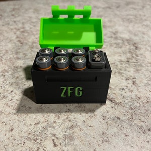 Battery Buddy - Paintball Battery Container (AA and 9V)