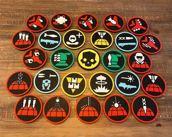 Helldivers Coasters - 4 Pack