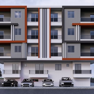 Studio appartement plattegrond, 1 slaapkamer, plattegrond, moderne woning plattegrond, blauwdruk