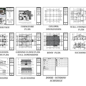 Modern 4 Bedroom House Plan: Single Story Home Blueprint (3173 Sq Ft ...