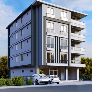 Plattegrond appartement, plattegrond, moderne woningindeling, appartementen met 2 slaapkamers en 2 badkamers