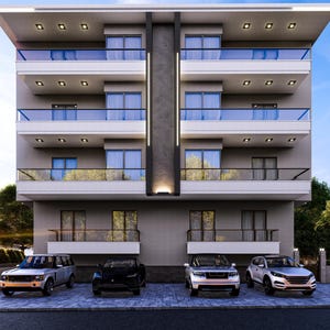 Apartment Floor Plan,Modern House Plan, 2bed apartments,Architectural project