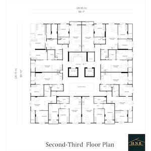 Apartment Plan,House Plan,Modern House Plan,Free Cad File image 7