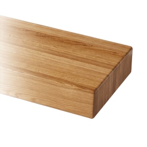 3.5x12x42 Floating White Oak Treads