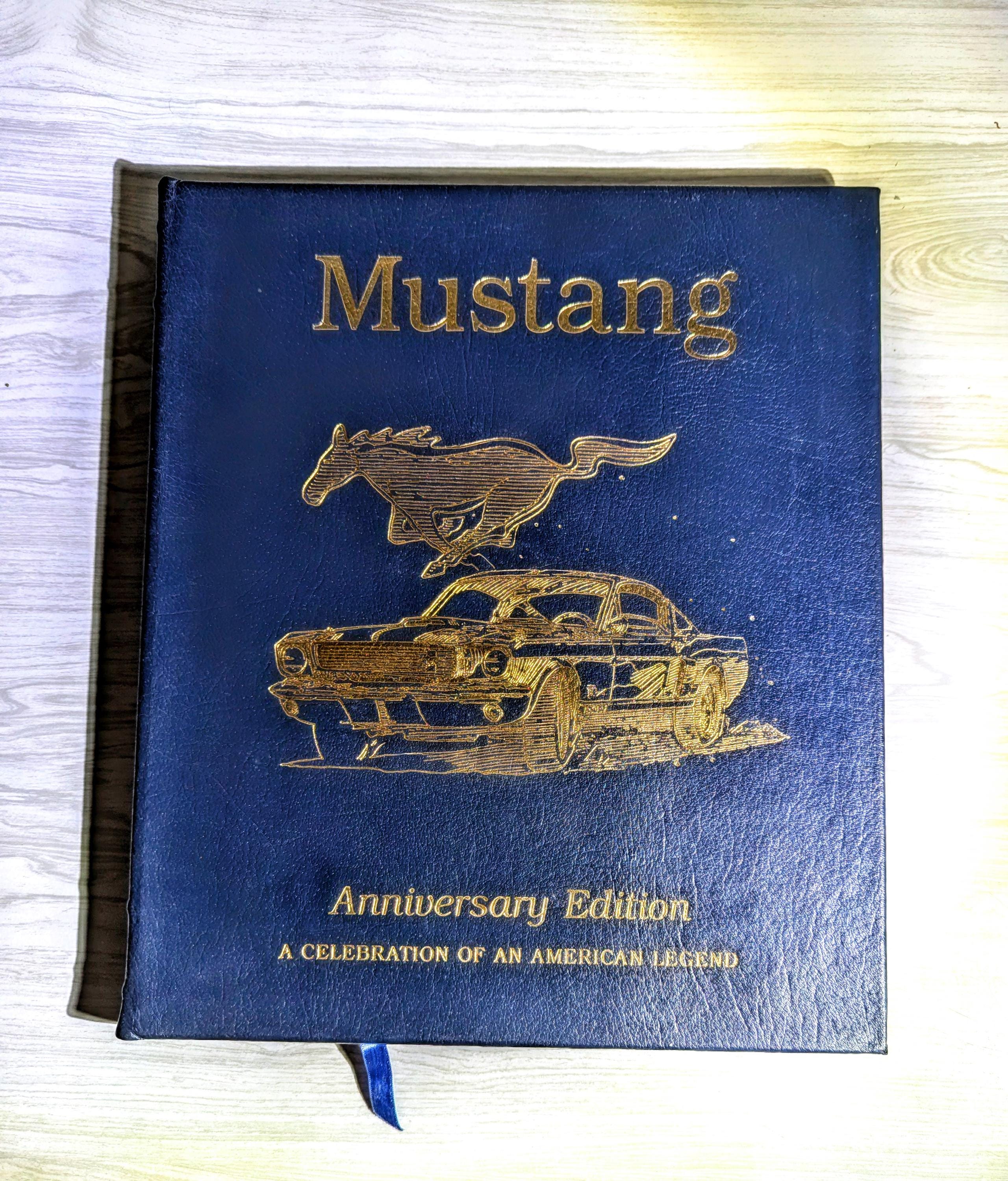 Ford Mustang 30th Anniversary Numbered Book Signed by Carrol