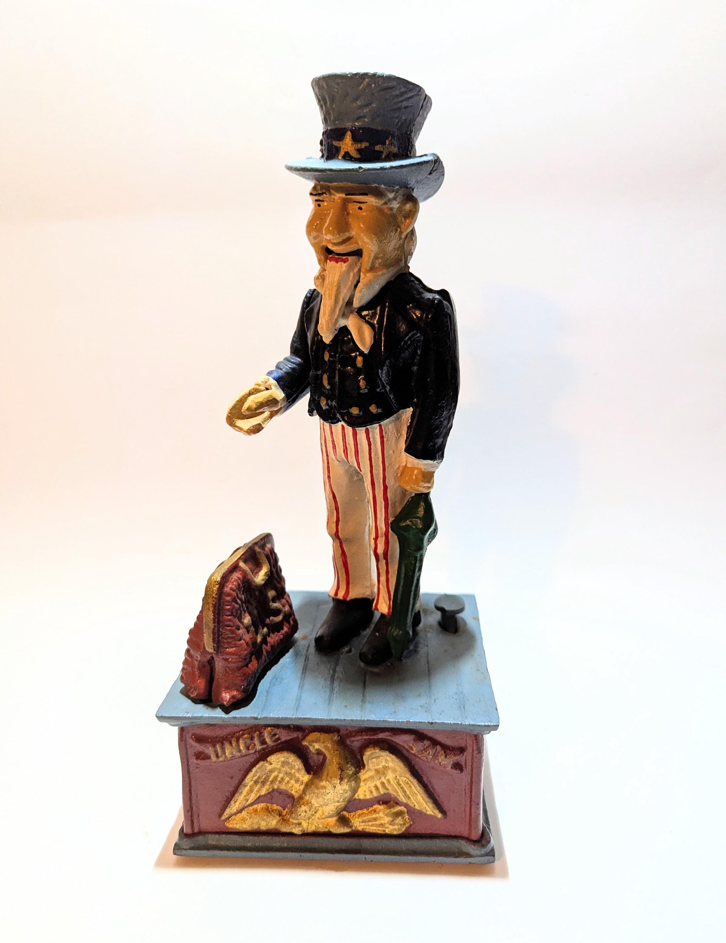 Uncle Sam Coin Bank - Etsy