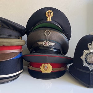 Stylish Army Cap Collection: Explore our range of trendy visor caps and hats for police and army enthusiasts