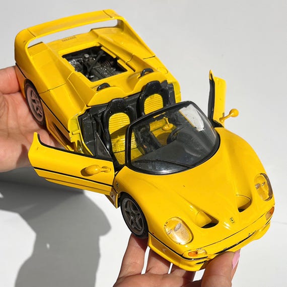 Ferrari F50 Diecast Model Car, Maisto 1 18 Scale Collectible