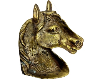 Brass Horse Ash Tray/vintage Brass Household Accessories - Etsy