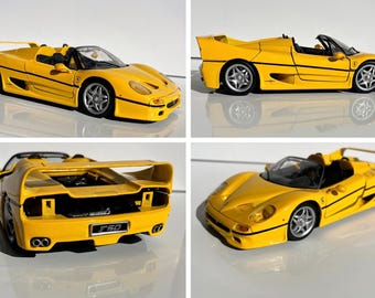 Ferrari F50 Diecast Model Car, Maisto 1 18 Scale Collectible