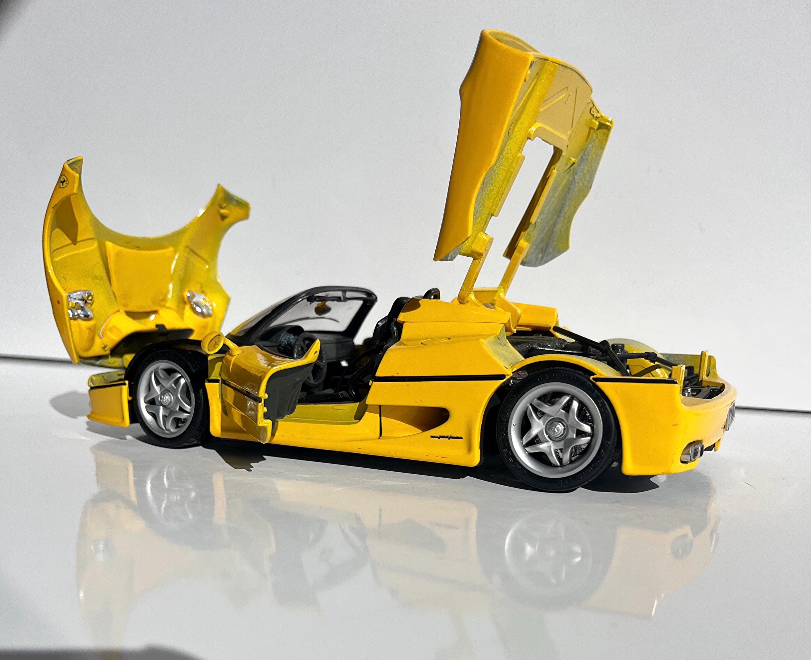 Ferrari F50 Diecast Model Car, Maisto 1 18 Scale Collectible