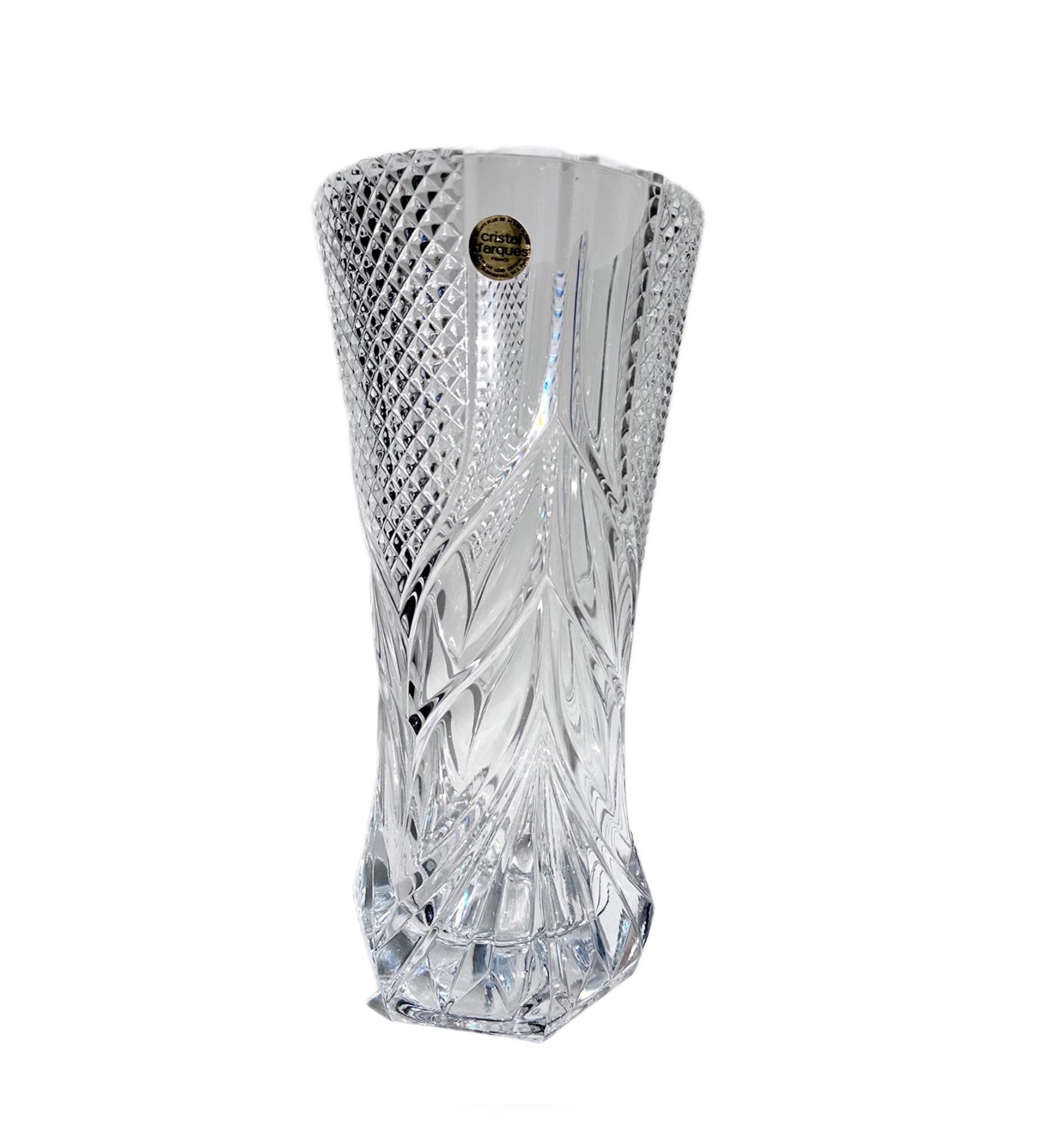 Crystal d'arques vase - Etsy 日本