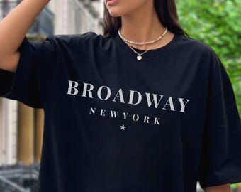 New York Broadway Tshirt. Musical Lover Shirt, NYC Shirt, NewYorker, Music Theater Gift, Theatre Shirt, New York Musicals, New York Gift