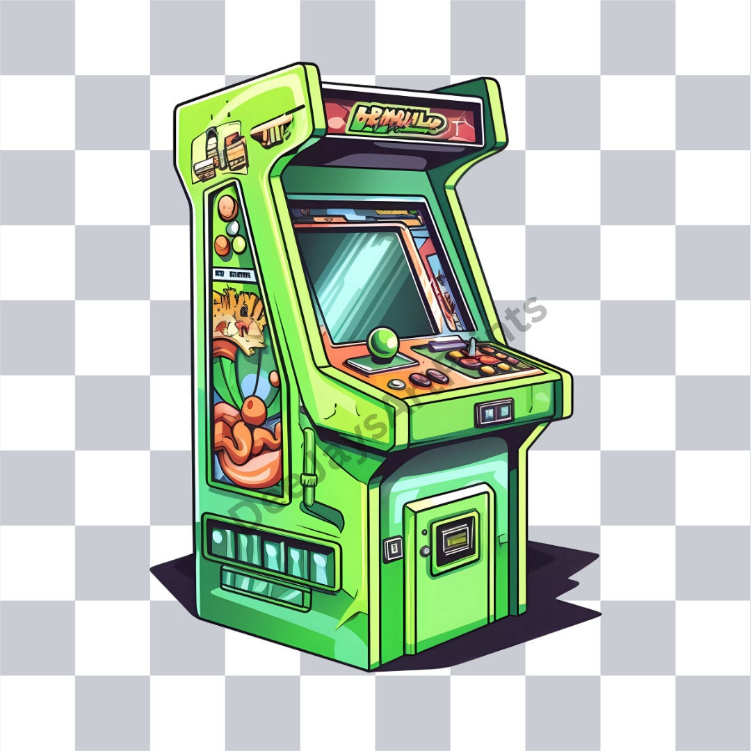 Arcade Machine Clipart 15 High Quality Pngs Transparent Digital