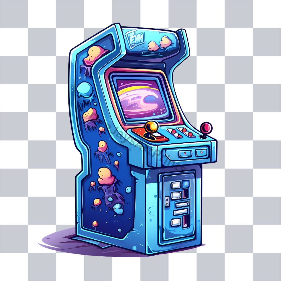 Arcade Machine Clipart 15 High Quality Pngs Transparent Digital