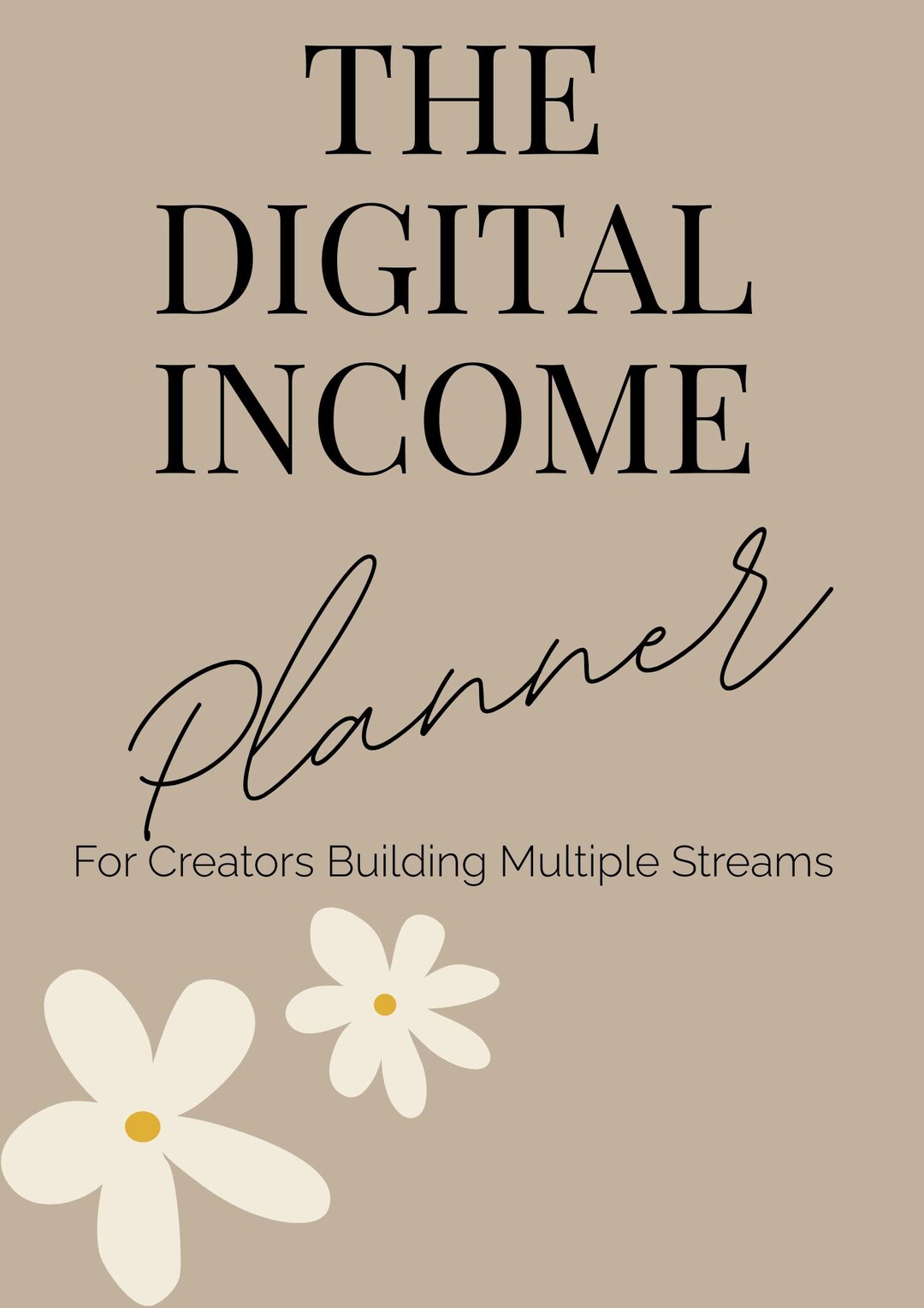 Digital Income Planner | Build Digital Products & Passive Income ...