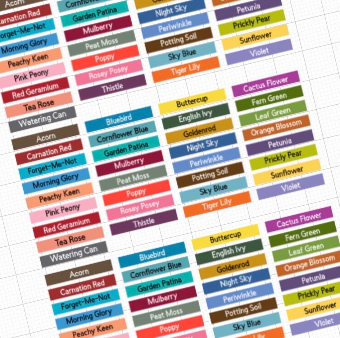 Ranger Archival Ink Pad Labels: Vecchi, Distress, Dylusions, Wakley ...