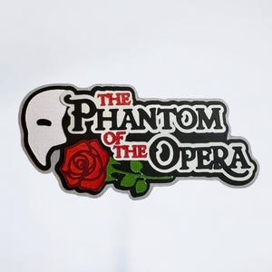 The Phantom of the Opera Photos Scrapbook, Phantom Opera Die Cut, Phantom Opera Scrapbook Embellishment, Phantom Opera Scrapbook Title