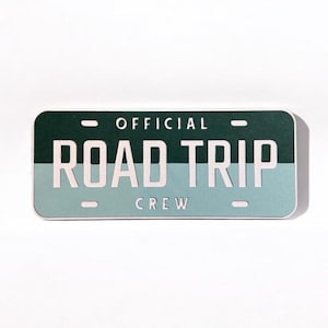 Road Trip Die Cut: Handmade Scrapbook Embellishment