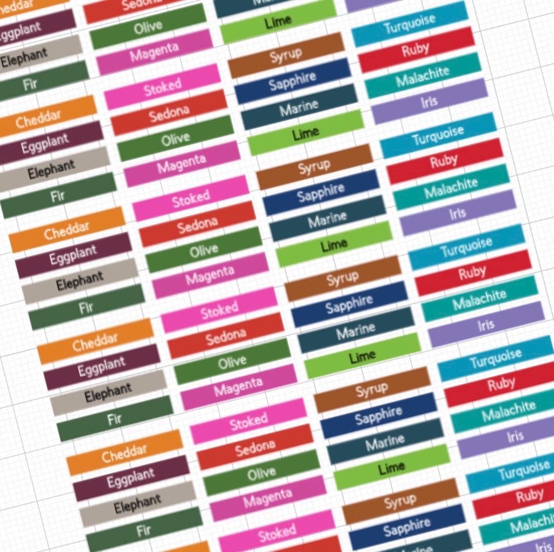 Ranger Archival Ink Pad Labels: Vecchi, Distress, Dylusions, Wakley ...