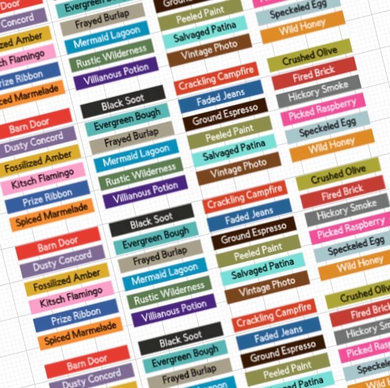Ranger Archival Ink Pad Labels: Vecchi, Distress, Dylusions, Wakley ...