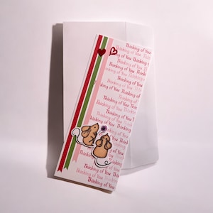 Biglietto d'auguri sottile fatto a mano - CTMH - Thinking of You