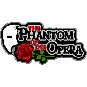 Phantom of the Opera Die Cut: handgemaakte plakboekversiering