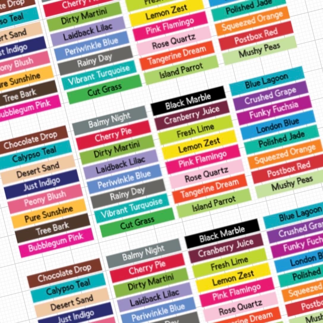 Ranger Archival Ink Pad Labels: Vecchi, Distress, Dylusions, Wakley ...