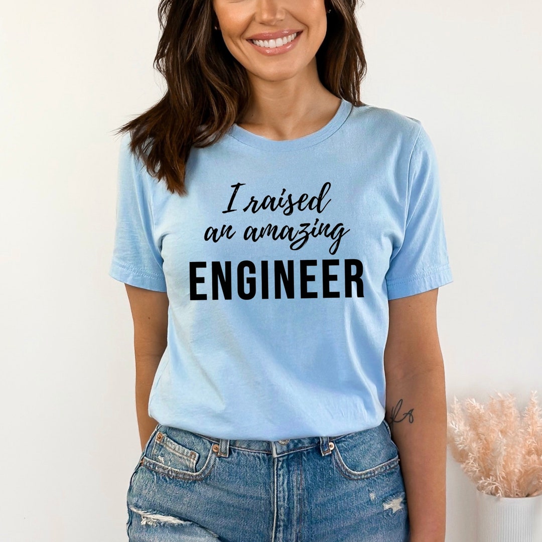 Maglietta Regalo Per Genitori Ingegneri – "Proud Engineer Parents" – Uomo