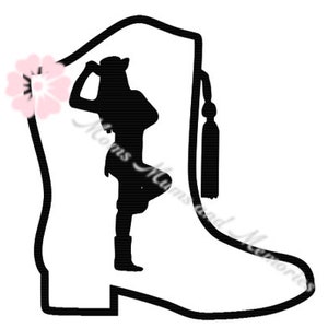 Drill Team Boot | Drill Dance Team | Cowgirl Boot| Horse Riding Boot| Team Support Crafts