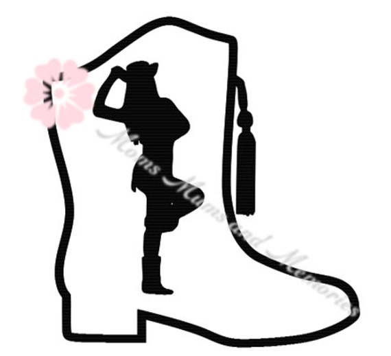 Drill Team Boot | Drill Dance Team | Cowgirl Boot| Horse Riding Boot| Team Support Crafts