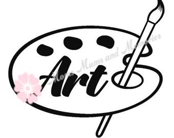 Art | Art Palette | Palette | Paint | Painting | Support Crafts | Mum | Acrylic