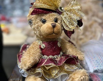 Dressed Bears for Homecoming Mums