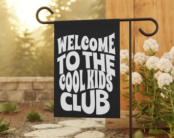 Cool Kids Club Banner for Kids Playground Flag for Play Centre Pennant for Club House Play Room Flag Wall Art for Kids Play Room