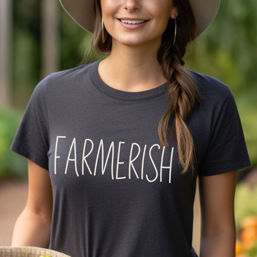 Funny Farm Girl Tshirts for Country Girls Plant Lover Shirt Etsy Canada