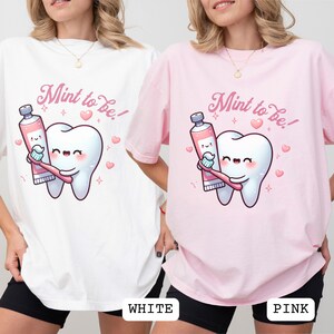 Funny Dentist Shirt, Kawaii Dentist T-shirt,Tooth and Toothbrush,Dentist Graduation Gift for Dentists,Dental Student, Pediatric Dentistry
