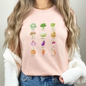 Cute Vegetable Shirt for Garden Lovers, Vegetable Tshirt for Gardeners, Vegetable Lover Shirt, Hobby Farm Shirt, Homestead Shirt